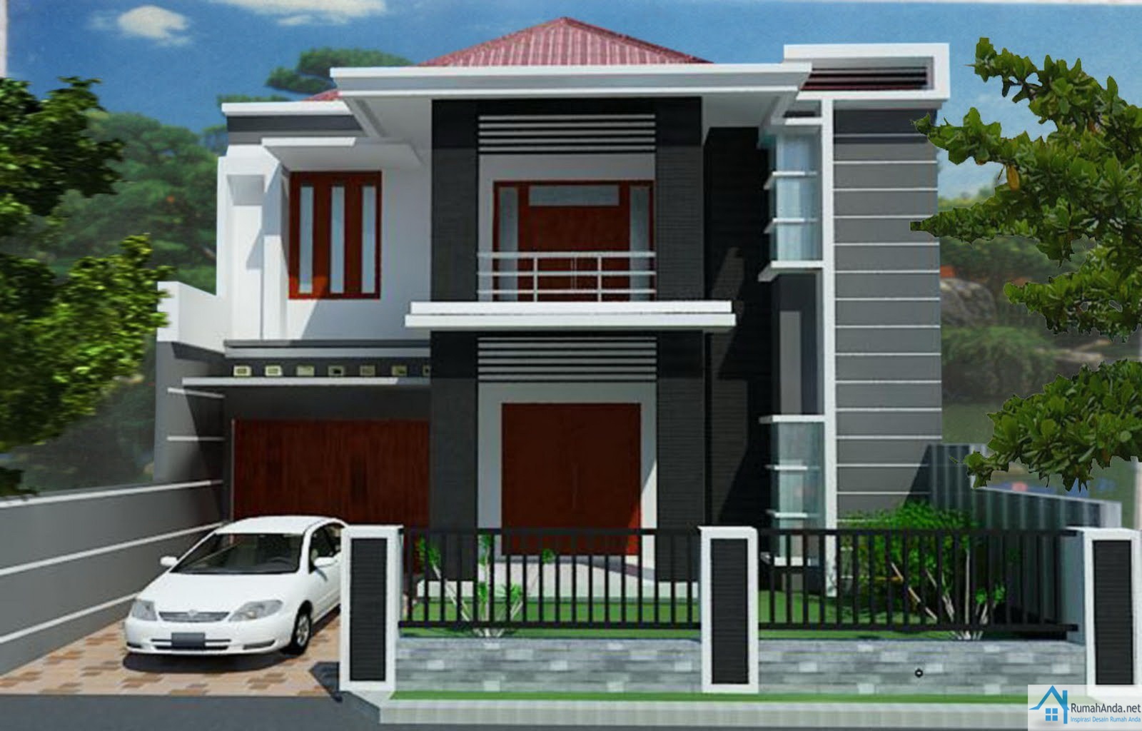 Contoh Rumah Banglo Di Kampung Design Rumah Terkini