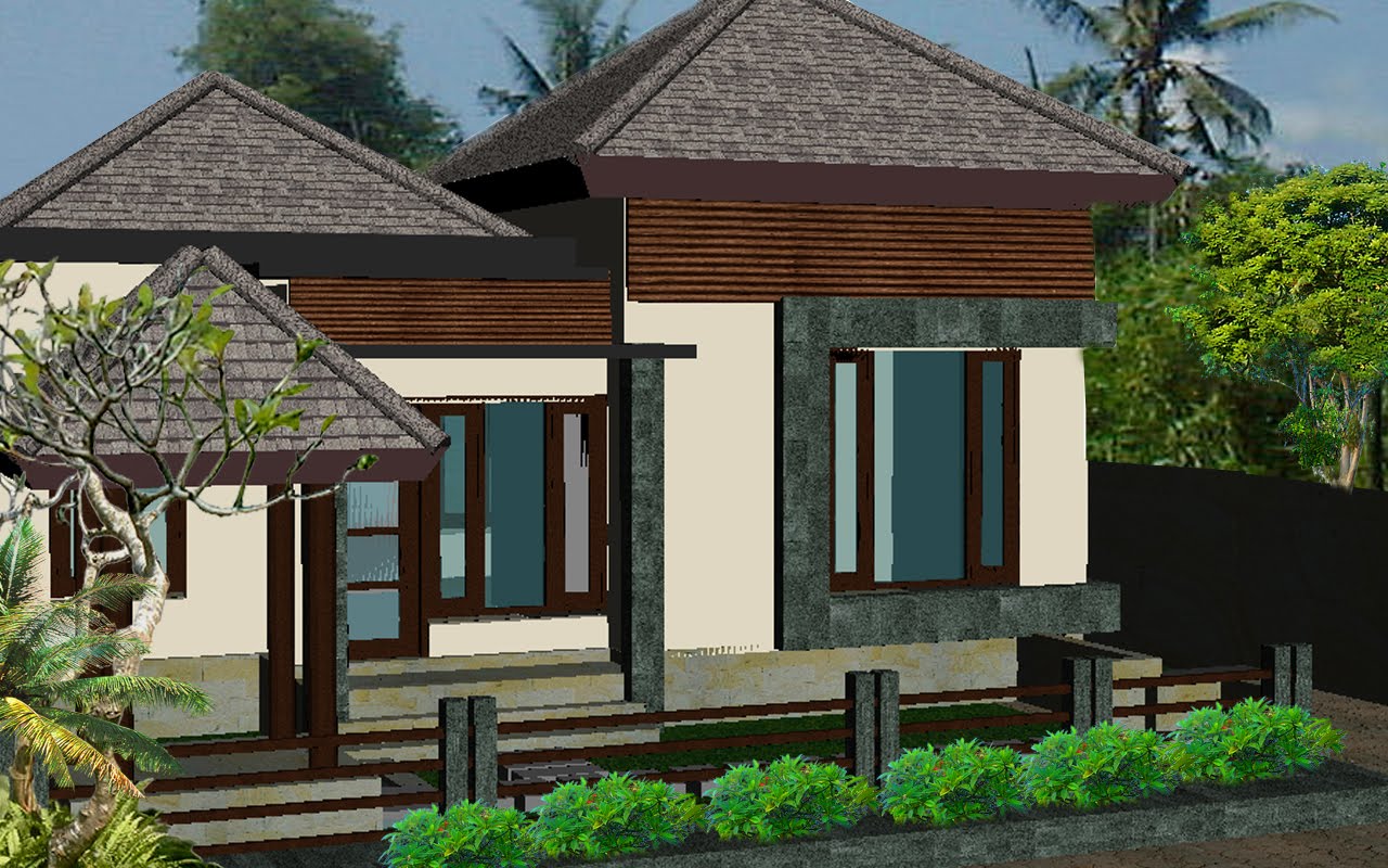 Rumah Minimalis Gaya Bali Modern 2020 Rumah Minimalis Modern