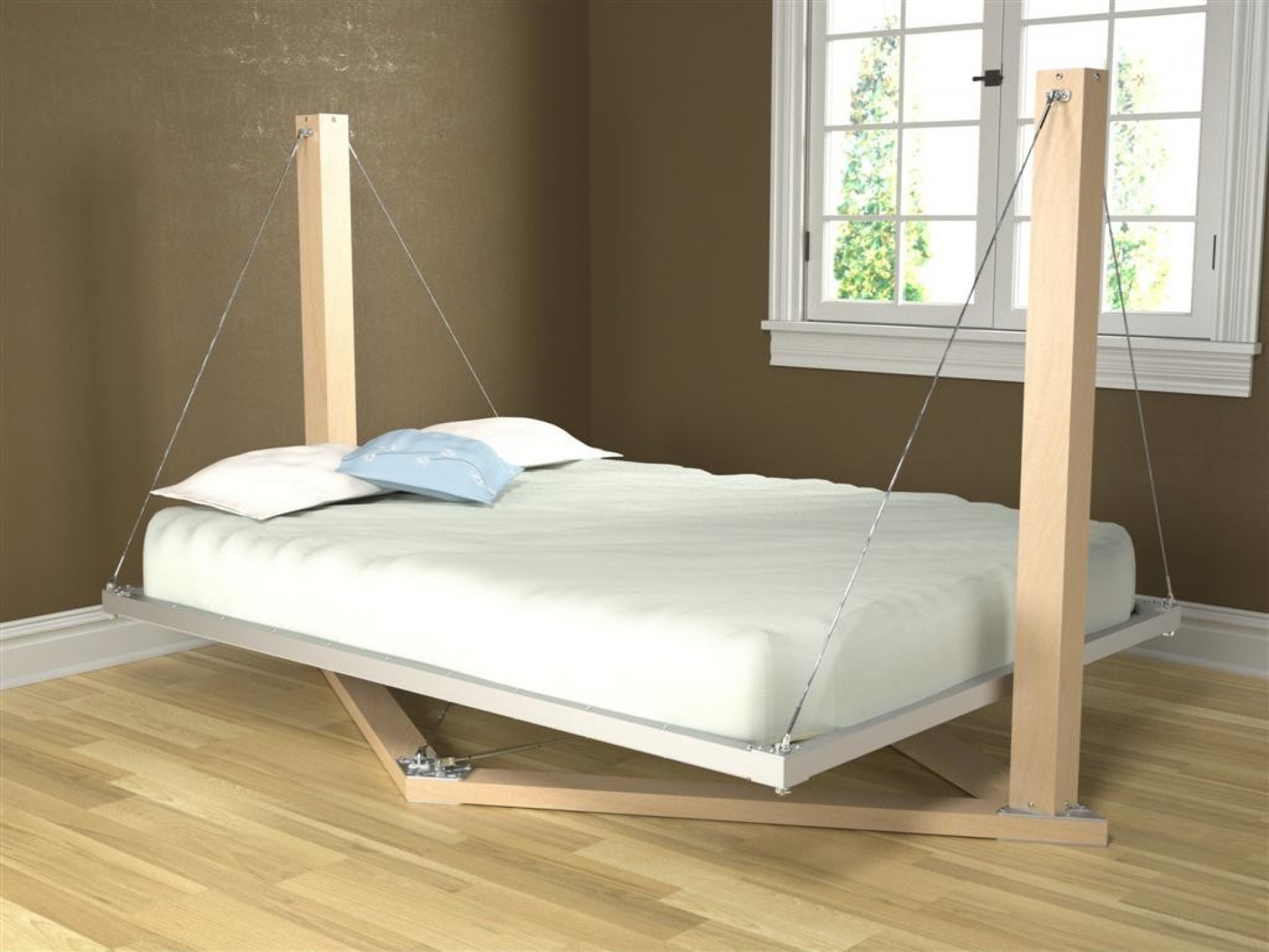 Idea kreatif diy perabot bilik tidur menggunakan pallet