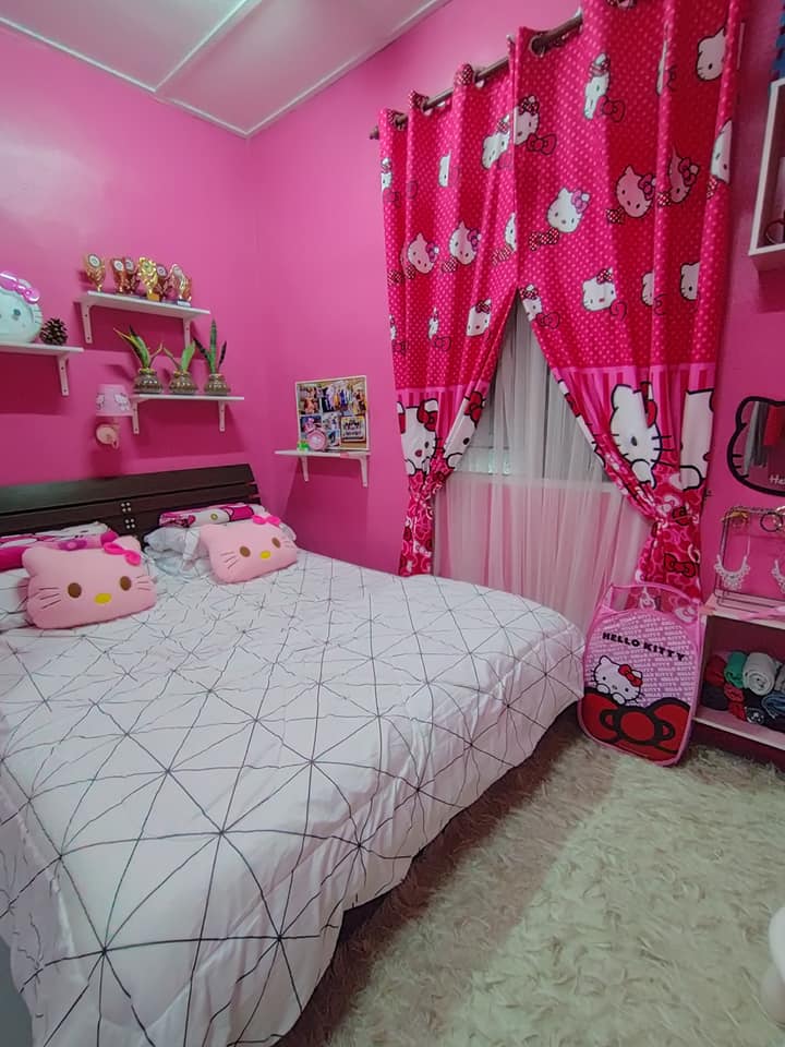 Idea Deko Bilik Tidur Anak Untuk Yang Sukakan Merah Jambu & Hello Kitty