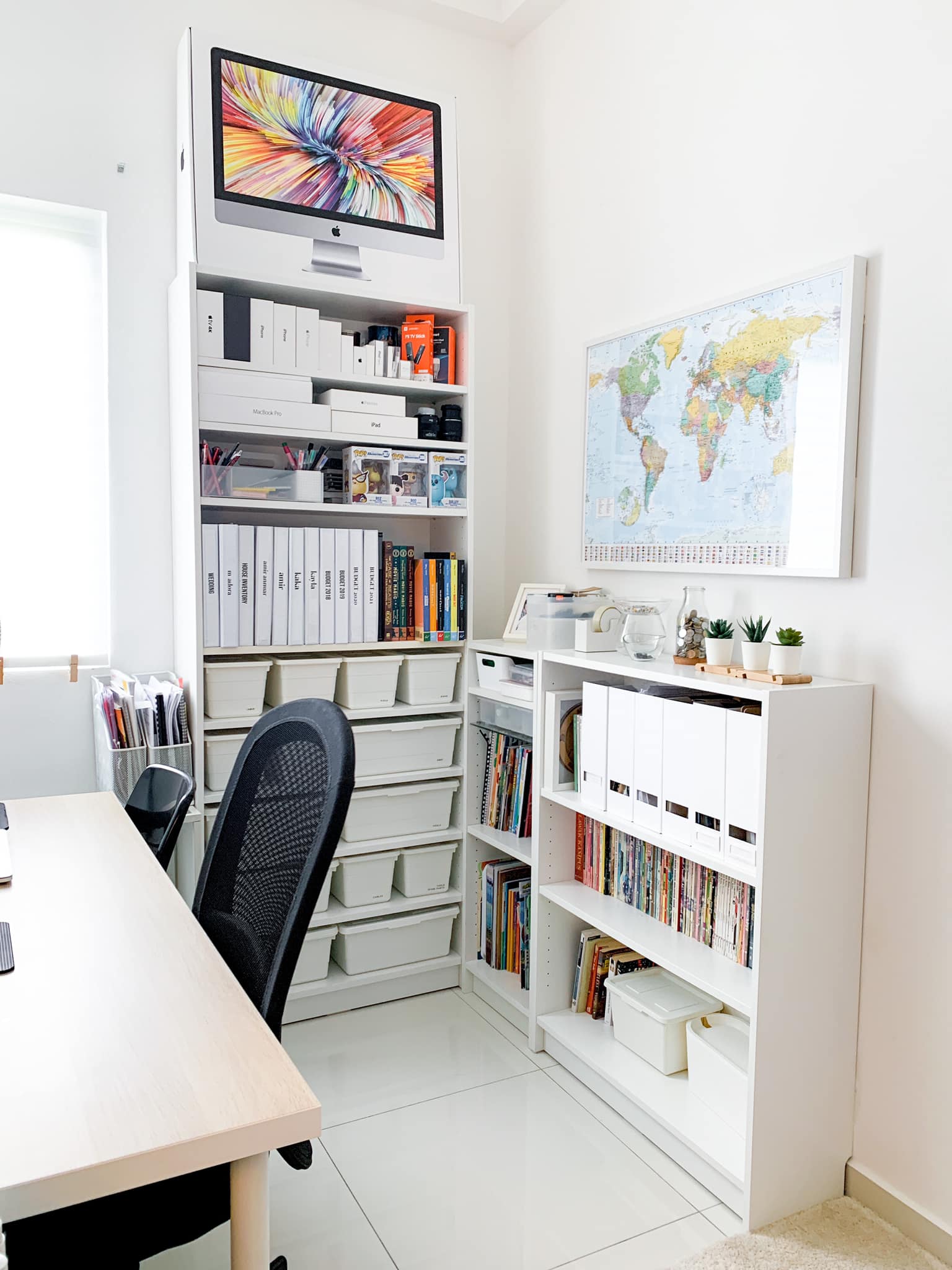 Hasil Dekorasi Home Office Dan Ruang  Kerja  Guna Barangan 