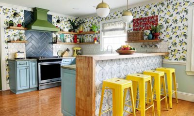 deko dapur warna-warni