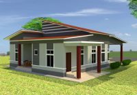 Design rumah banglo setingkat bina rumah atas tanah sendiri