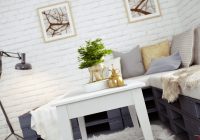 Idea diy set sofa pallet untuk ruang minimalis