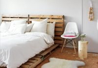 Katil dari kayu pallet perabot bilik tidur murah