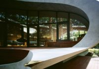 Rekabentuk Shell House oleh Artechnic di Hutan Karuizawa Jepun (9)