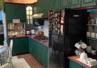 deko dapur hijau