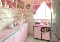 deko dapur pink