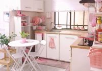 deko dapur pink dan putih (2)