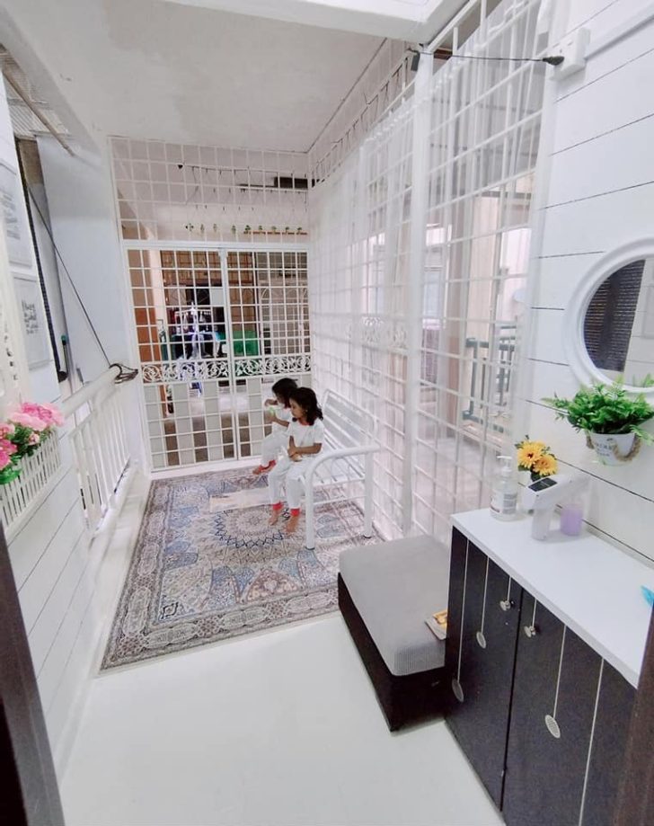 Permalink to Cat Sendiri Rumah, Dekorasi Bajet Apartment Subsale Lama Ini Bertemakan Putih