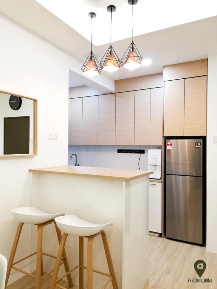 Permalink to Hasil Pembinaan Ruang Dapur Apartment Dengan Gabungan Barangan IKEA