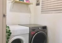 deko ruang laundry simple