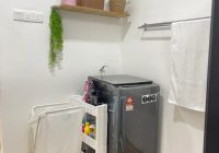 deko ruang laundry simple