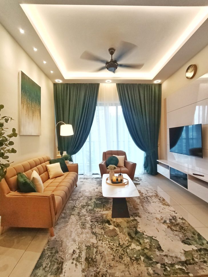 Permalink to Dekorasi Rumah Kondominium Berkonsepkan Moden & Simple Tema Hijau Emerald