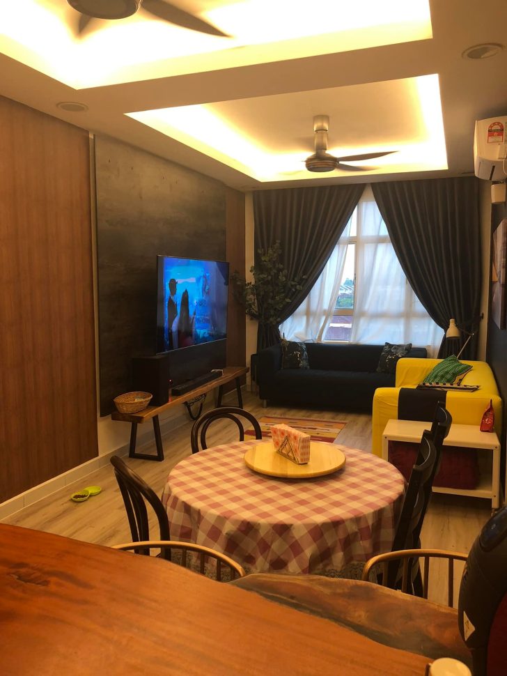 Permalink to Demi Minat, Wanita Kongsi Percubaannya Dekorasi Rumah Apartment 750 Sqft