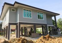proses binaan rumah banglo