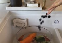 proses cuci buah sayur