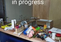 proses diy kabinet dapur (3)