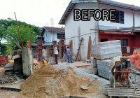 proses renovasi rumah