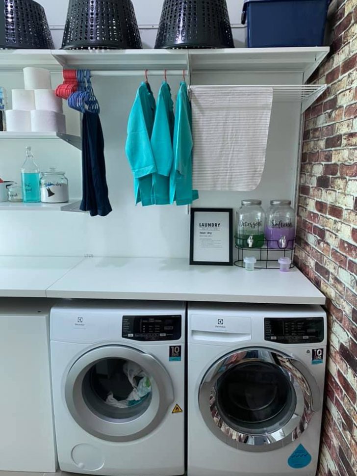 Permalink to Idea Dekorasi Bilik Laundry Dengan Kebanyakan Barangan Dari IKEA