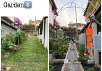 sebelum & selepas kebun taman (1)